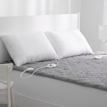 Quilted Bamboo-Blend Electric Blanket